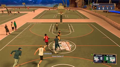 NBA 2K17 MyPARK Sunset Beach 3v3 2 5 YouTube