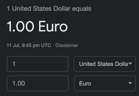 Paridad Entre El Euro Y D Lar Por Primera Vez En A Os Criterio Diario