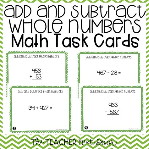 Subtracting From Whole Numbers