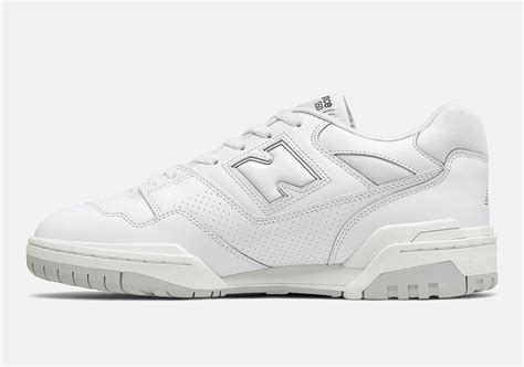 New Balance's 550 in Plain White Is the World's Hottest Shoe