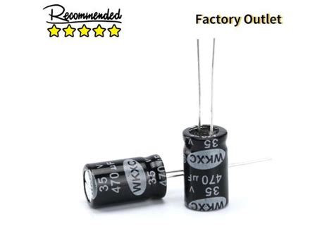 20 Pcs Electrolytic Capacitors 470UF 35V Aluminum Electrolytic