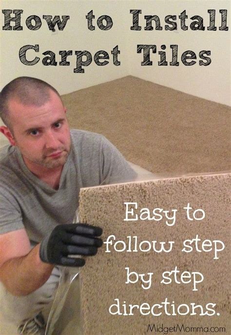 How To Install Carpet Tiles Step By Step Directions Carpet