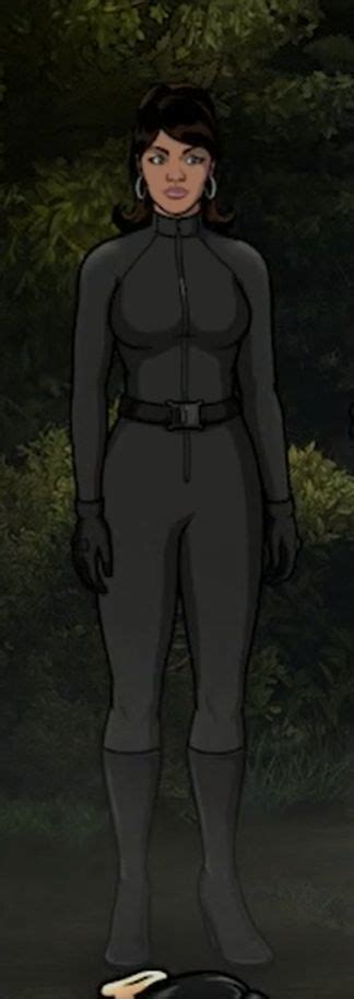 Lana Kane From Archer In Black Catsuit Black Catsuit Superhero Catsuit