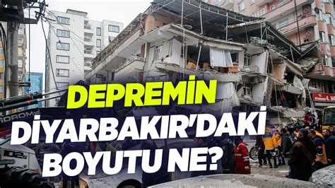 Depremin Diyarbakır daki Boyutu Ne Diyarbakır dan Gazeteci Ferit