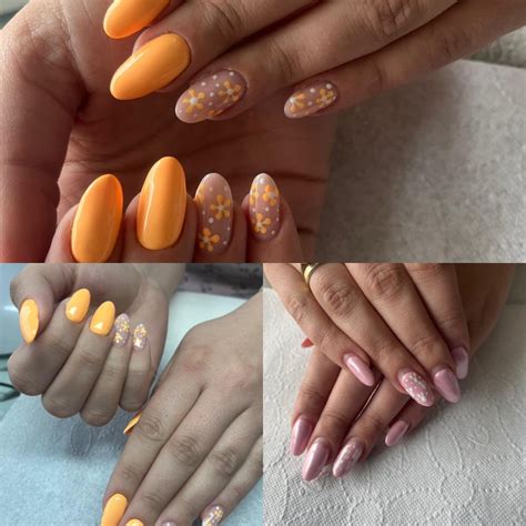 Modny Manicure Na Czerwiec Pomara Czowe Paznokcie G Os