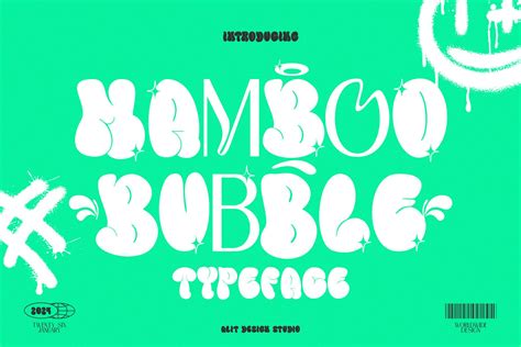 Mamboo Bubble Mix Graffiti Font