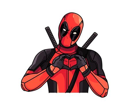 Design Inspiration 22 Deadpool Heart Deadpool Stickers Deadpool Face