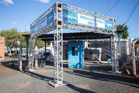 Segundo hospital de campanha de Canoas é inaugurado 12 leitos para