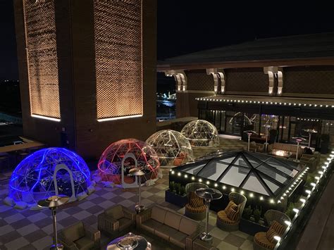 Grapevines Coolest New Hotel Unveils Rooftop Igloo Bubbles — The