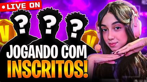 💜free Fire Ao Vivo💜4v4 E 6v6 💜jogando Com Inscritos💜 Amoralins On💜 Youtube