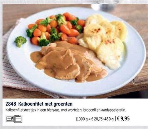 Kalkoenfilet Met Groenten Promotie Bij Bofrost