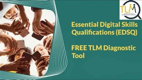 Tlm Essential Digital Skills Qualification Diagnostic Tool Youtube