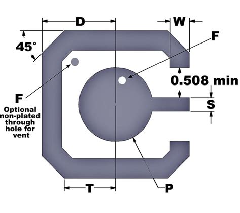 Printed Circuit Board Pads Pcb Pads For Metal Domes Snaptron