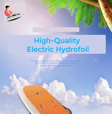 Factory Custom Foil Waterproof Remote Control Wing Battery Surf Board