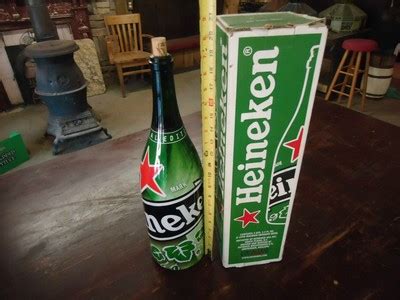 Giant Heineken Bottle