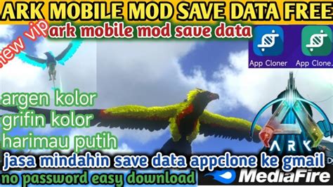 Ark Mobile Save Data Mod From Request Youtube