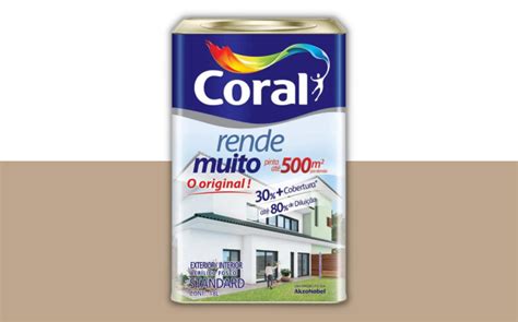 Tinta Coral Acrílica Fosca Rende Muito Camurça de 18 Litros Conara Casa