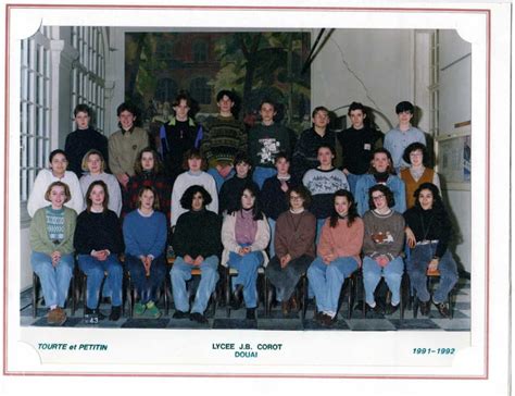 Photo de classe Seconde lycée jb corot de 1991 Lycée Jean Baptiste