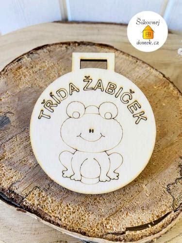 Medaile dřevěná pro děti - sikovnejdomek.cz 