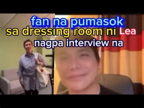 Viral Video Ni Lea Salonga Fan Na Pumasok Sa Dressing Room Ni Lea Nagpa