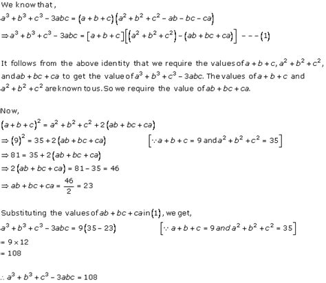 Chapter 4 Algebraic Identities - RD Sharma Solutions for Class 9 ...