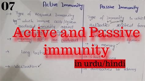 Active And Passive Humoral Immunity