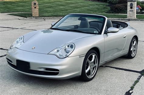 No Reserve 49k Mile 2003 Porsche 911 Carrera Cabriolet 6 Speed For