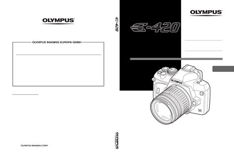 User manual Olympus E-420 (English - 147 pages)