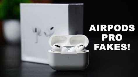 Apple AirPod Pro Fakes AirPod Pro Clones Unboxing Review