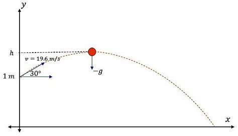 Una Palla Viene Lanciata Da Un Punto A M Dal Suolo La V Quizlet