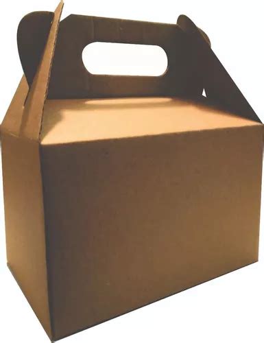 Caja Lonchera Box Lunch Comida Llevar Dulces Carton Pz Meses Sin