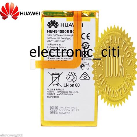 Original Hb Ebc Battery For Huawei Honor G G With Mah