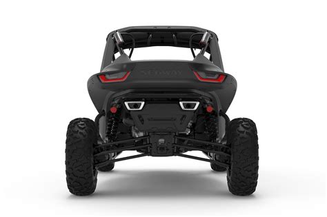 Villain Sx Wx Bold Black Rear View Utv Sports