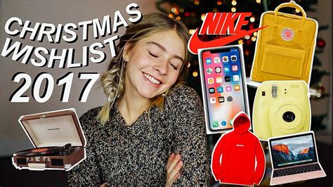 Teen Christmas Wishlist 2017 Youtube