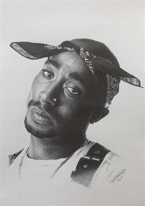 Tupac Shakur Sketch At Paintingvalley Explore Collection Of Tupac