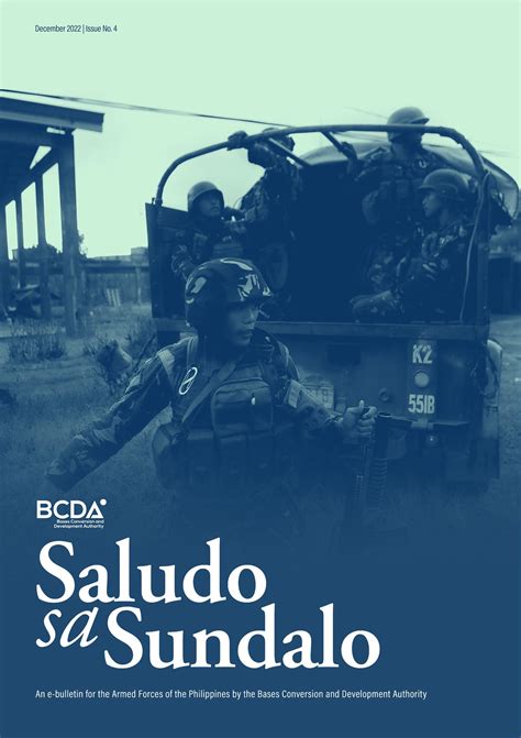 Saludo sa Sundalo Issue 4–December 2022 by BCDA - Issuu