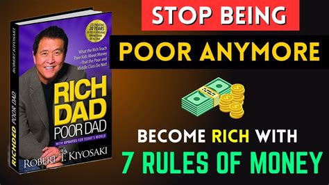 How To Become Rich Fast 7 Rules Of Money Rich Dad Poor Dad Book