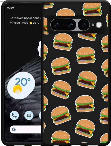 Google Pixel 7 Pro Hoesje Zwart Burgers Designed By Cazy Bol