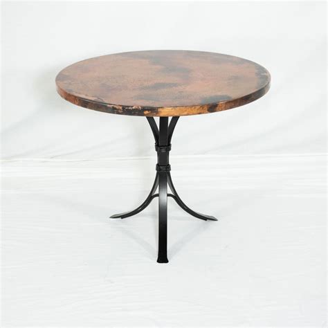 Copper Dining Tables And Bistro Tables For Sale At Artesanos