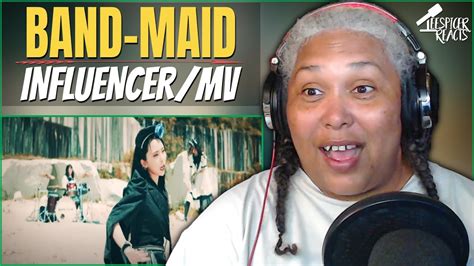 Amazing Band Maid Influencer Official Music Video Reaction