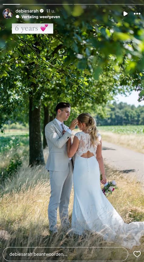 Sarah De Bie En Wout Van Aert Hebben Prachtig Nieuws Te Melden