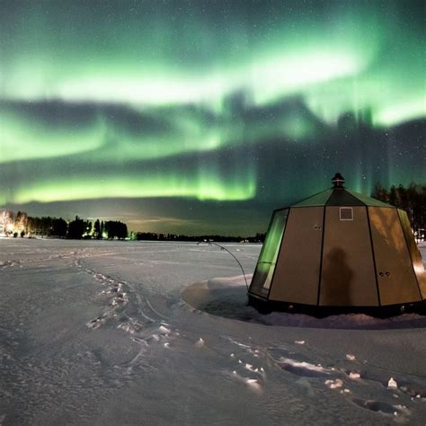 Aurorahut Lasi Iglu Aurorahut Glass Igloo Northern Lights Igloo