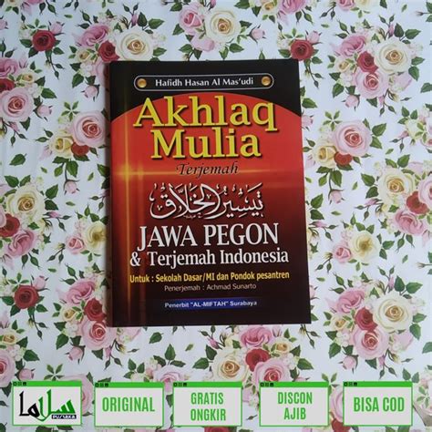 Jual Terjemah Taisirul Kholaq Jawa Pegon Dan Indonesia Di Lapak Pustaka