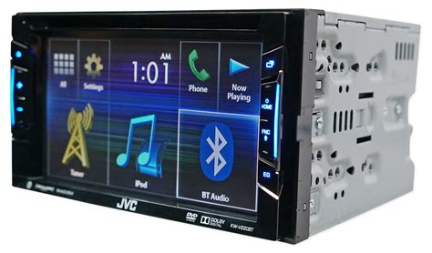 Buy JVC KW V220BT 6 2 2 Din In Dash Car Stereo DVD Receiver Player W