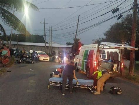 Motociclista En Medell N Se Impacta Contra Un Autom Vil