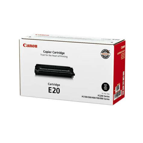 NEW Genuine Canon E20 1492A002 Black Toner Cartridge PC 100 300 400