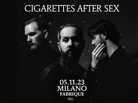 Cigarettes After Sex In Concerto A Milano Il 5 Novembre 2023