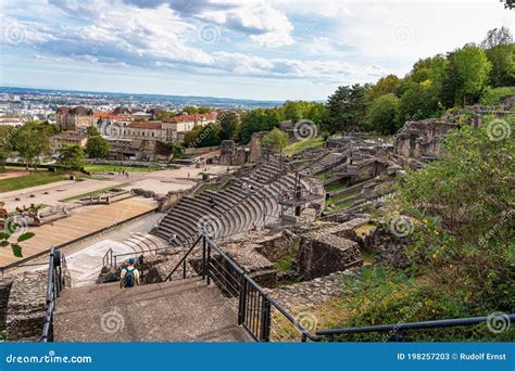 Lyon France Sep 27 2020 Theatre Gallo Romain The Ancient Roman