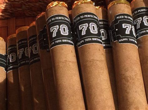 Chocolate Cigars Party Favors 70th Birthday Bachelor Party Etsy Chocolate Cigars Cigar