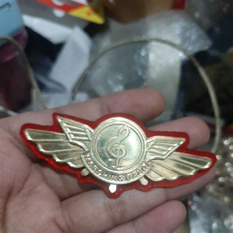 Jual Wing Marching Band Begron Merah Atau Biru Shopee Indonesia